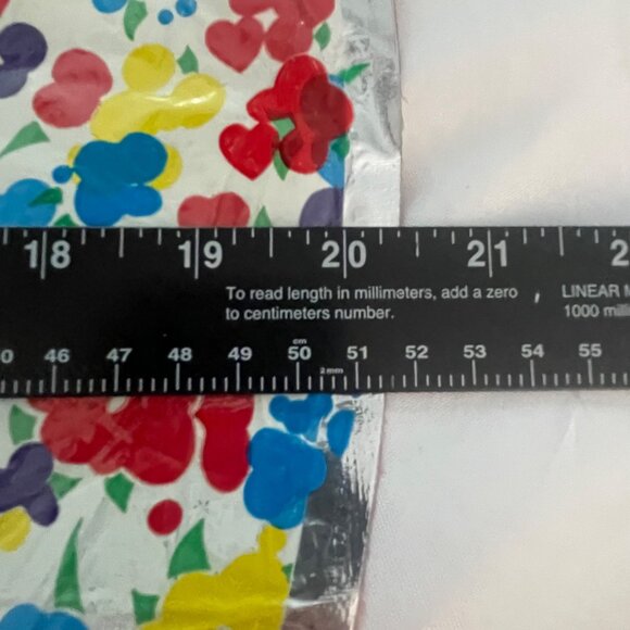 20.5inch vintage I love you mylar balloon Red Heartm1999 Fail Red Valentine - Picture 8 of 12